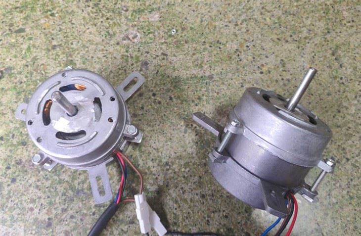 AC motor for ventilator fan